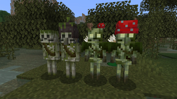 Mossy Skeletons and Bogged