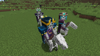 Skeleton Horse Jockey