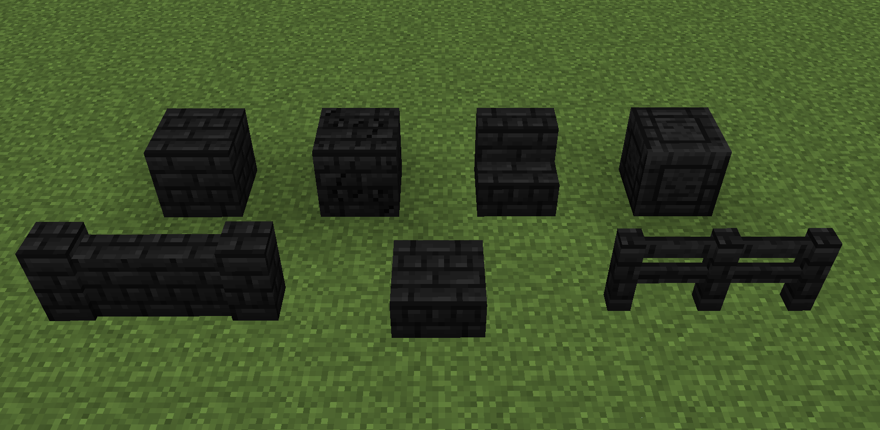 Black Nether Bricks!