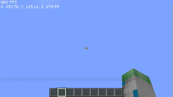 Plain Sky FPS Test | Small WIndow
