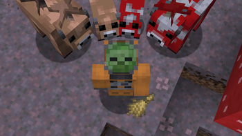 Mooshroom babies eyes