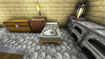 Fancy bed