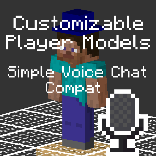  Customizable Player Models Simple Voice Chat compat