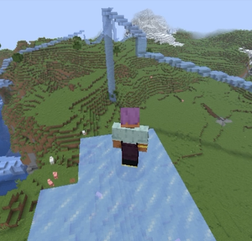 Sky Ice Walking