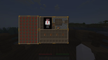 Inventory with backpack