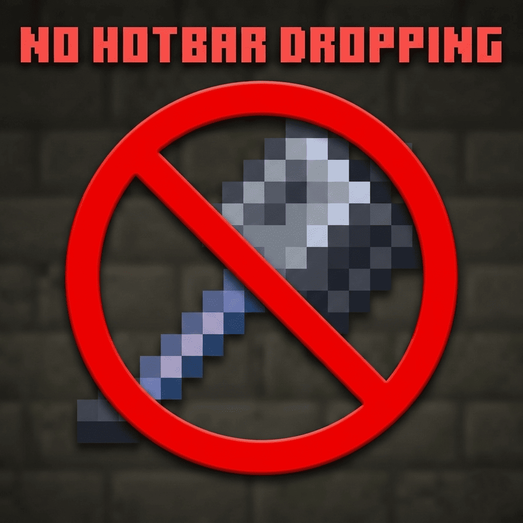 No Hotbar Dropping