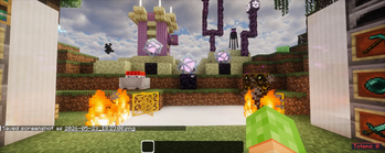 Custom fire and cobweb