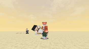 Mumbo Stand in hand