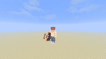 third person item in hand