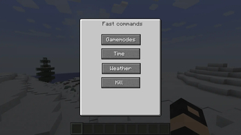 Main menu