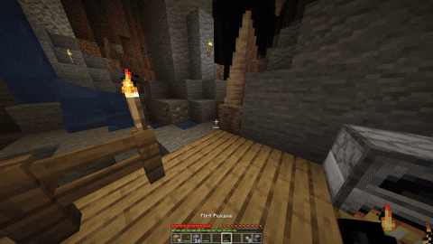 Mining tin ore with a flint pickaxe
