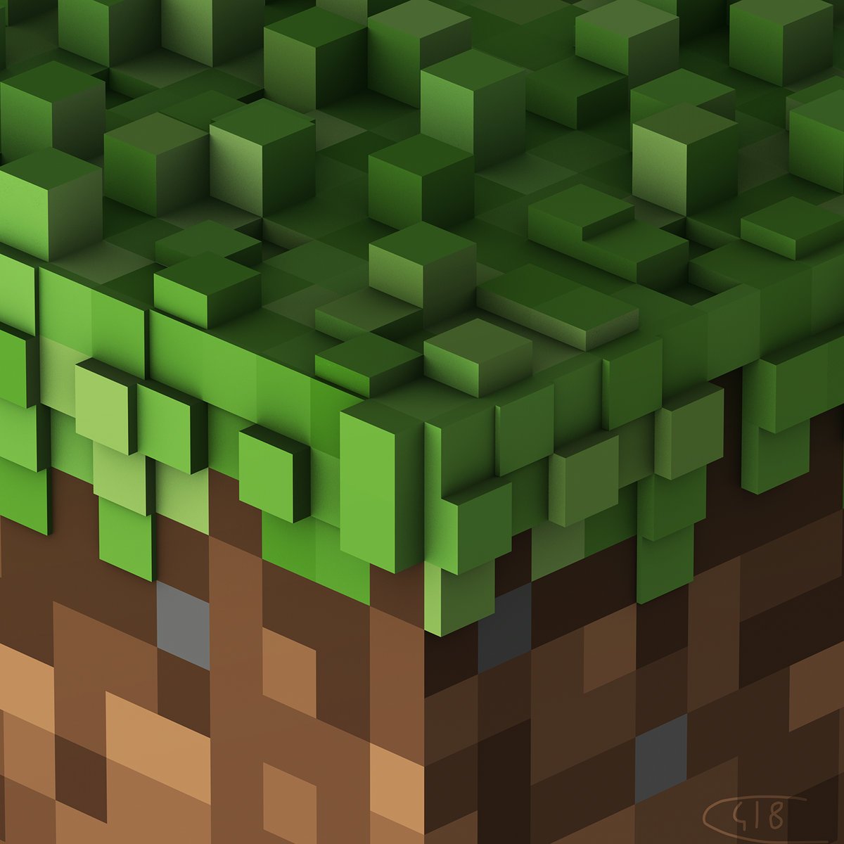 C418 Background Music Only