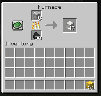 Furnace recipes