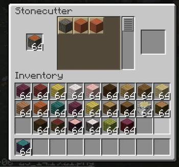 Stonecutter recipes