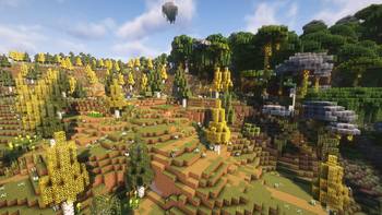Village Next to Forgotten Forest