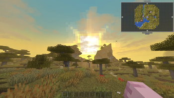 Sunset Over the Savanna