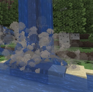 Waterfall Particles