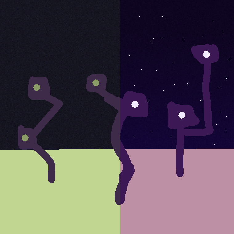 Purple End Lighting