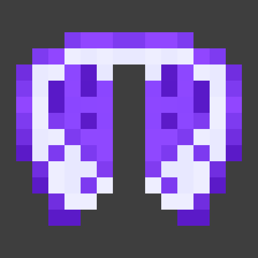 Purple Heart Cape Elytra Item