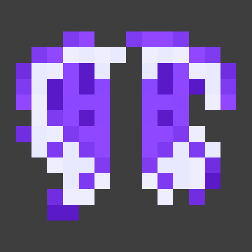 Purple Heart Cape Elytra Item — screenshot 1