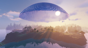 Shield Generator 50 blocks radius