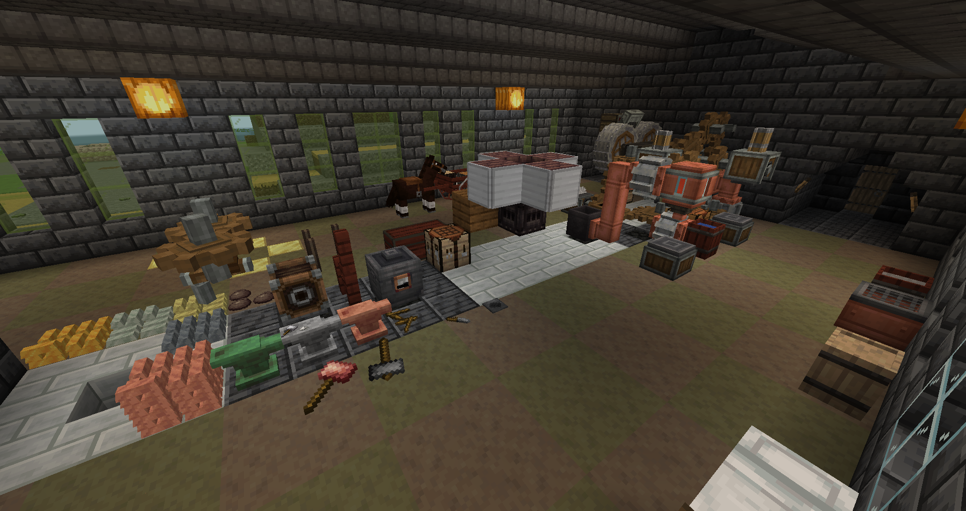 Screenshot modpacku CreateFirmaCraft (1/3)