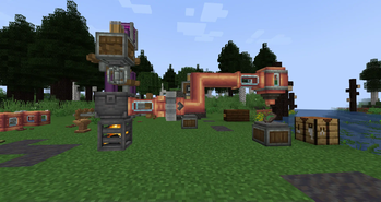Filling clay molds with automation