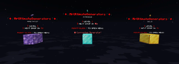 Default Generators