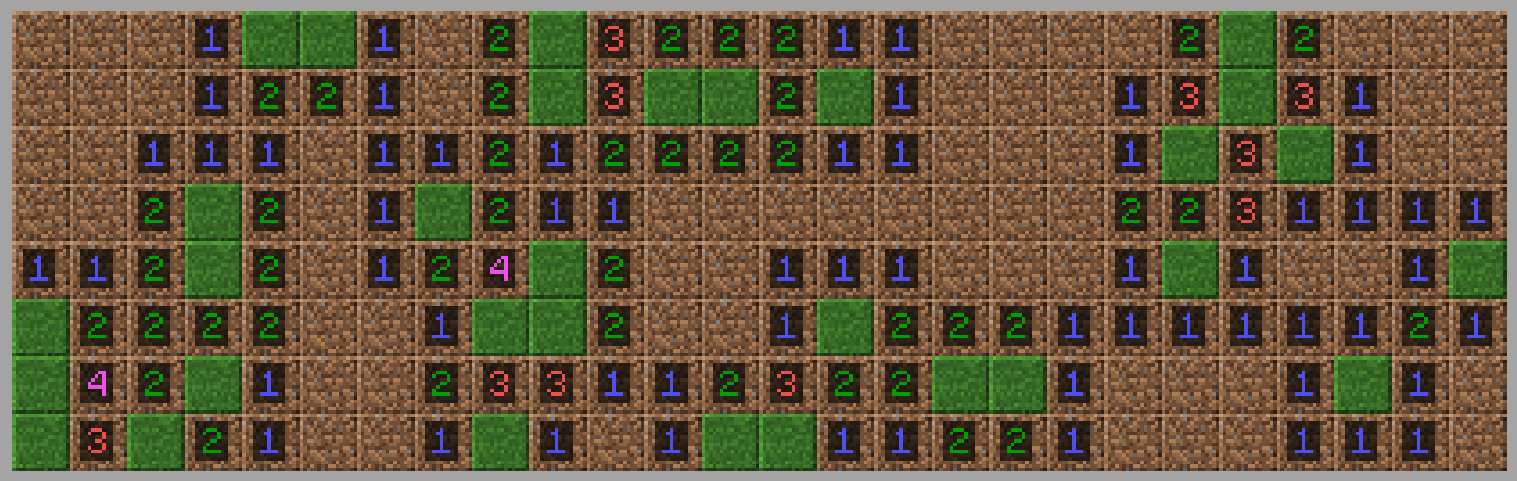 Minescreeper board (25x8*)