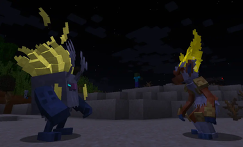 Mega Annihilape and Mega Infernape Models
