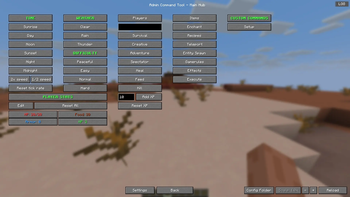 Main Menu