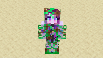 Brown Leather Retexture (Flowers and Vines Armor)