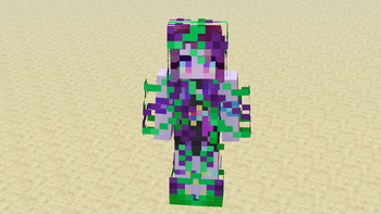 Purple Leather Retexture (Flowers and Vines Armor)