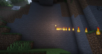 Throwing torch
