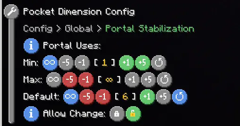 Portal Stabilization Config