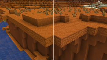 Red Sand and Red Sandstone comparison