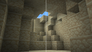 Sand and Sandstone comparison