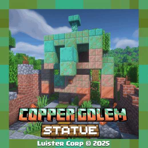 Copper Golem Statue