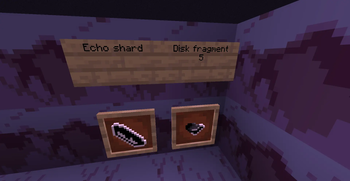 Echo shard and disk fragment 5.