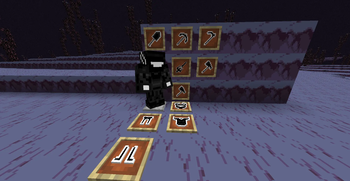 Shadow Crystal replaces Netherite.