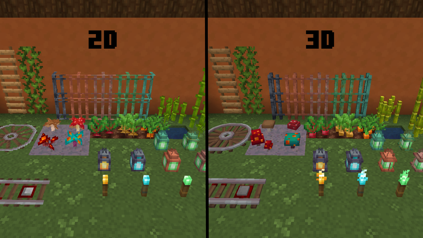 Comparison between two screenshots