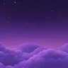 Purple Clouds Sky Overlay