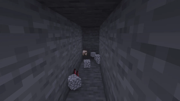 Mining in the overworld with mods!