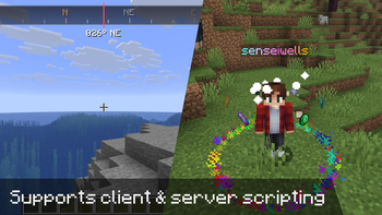 Supports client & server scripting!