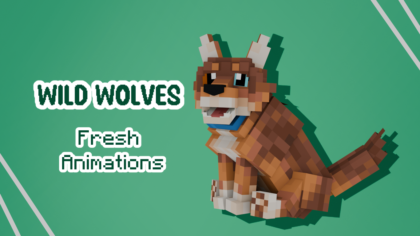 Wild Wolves x Fresh Animations - Minecraft Resource Packs - CurseForge