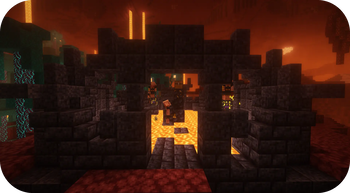 A lot of New Nether Dungeons