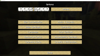 Wooden UI — Birch log — screenshot 4