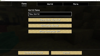 Wooden UI — Birch log — screenshot 2