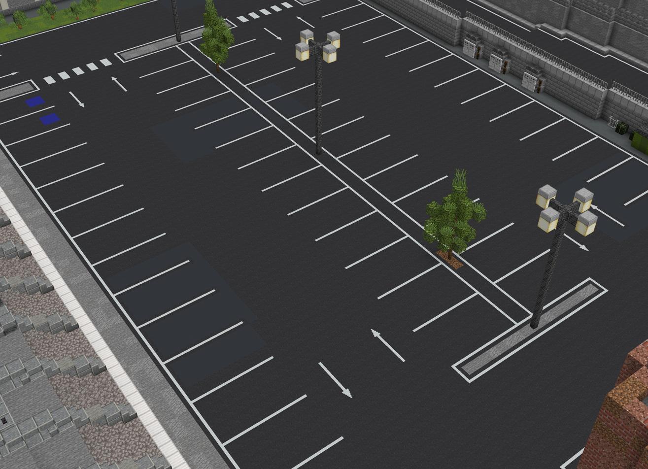 Parking lot showcase