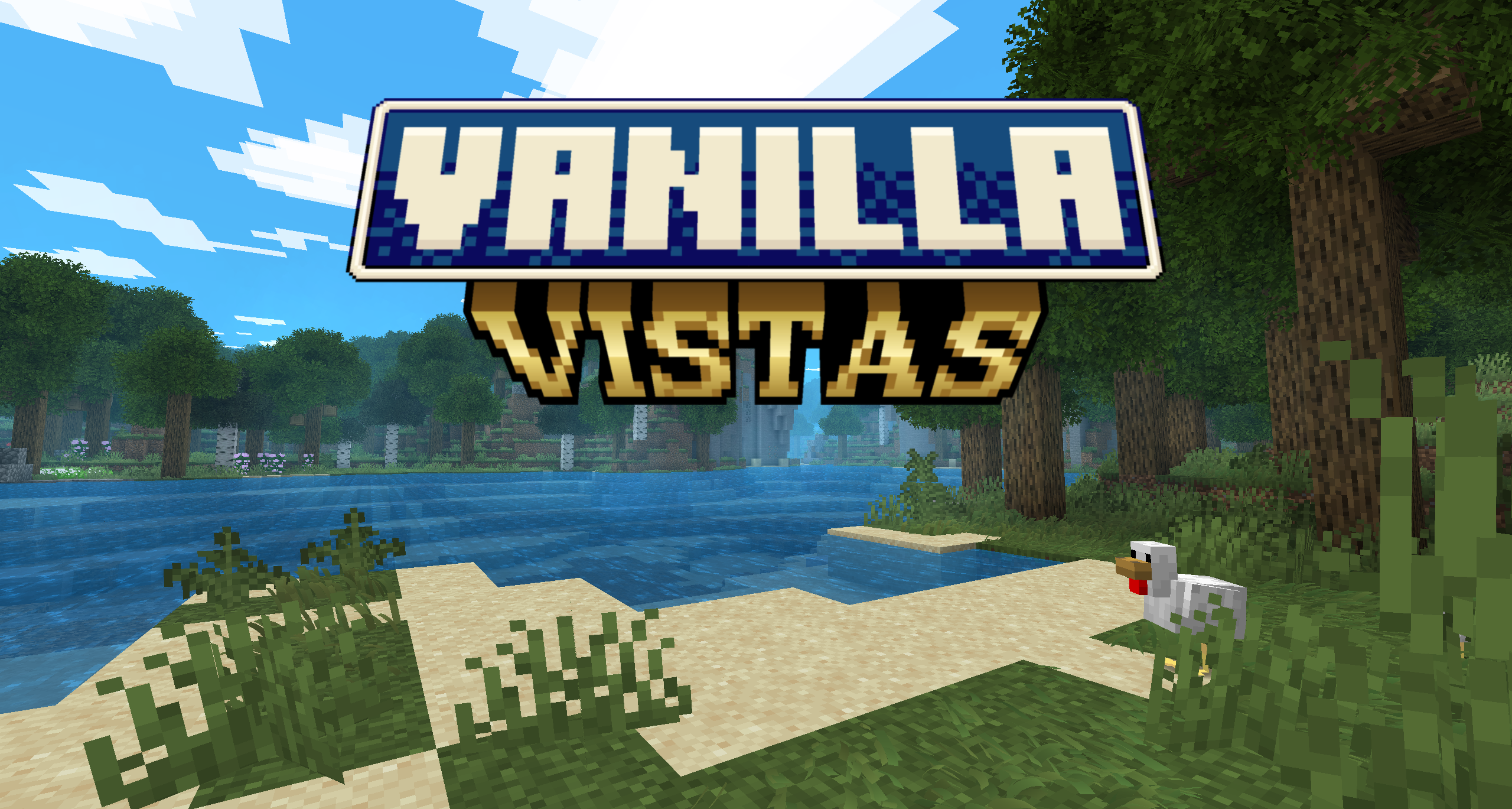 Vanilla Vistas modpack banner